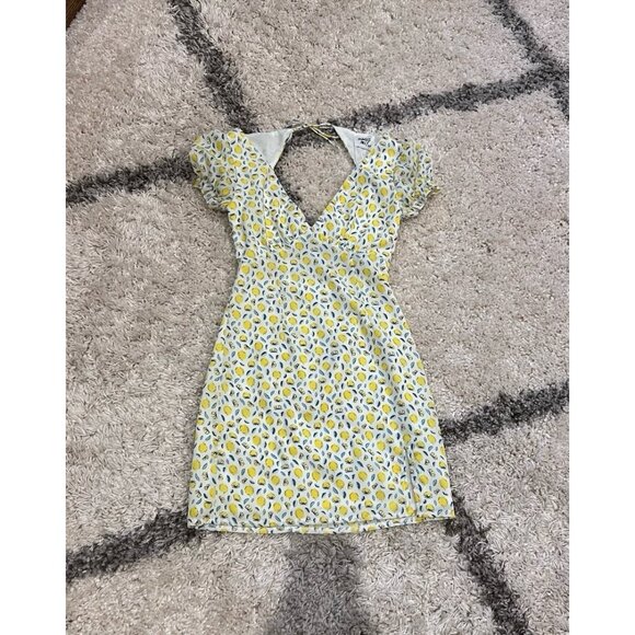 Princess Polly Lemon Mini Dress - Picture 1 of 3